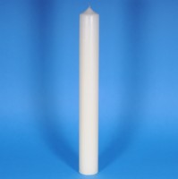 9694IY 70mm x 600mm Ivory Church Candle