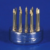 9000 Round Pinholder, 25mm (1") diameter