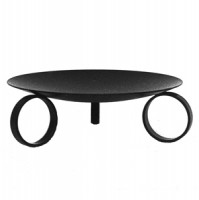 135 4.5" (114mm) diameter Saucer on ring feet