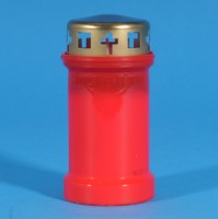 9729 Small grave light with lid red