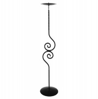 654B Spiral Column Candleholder