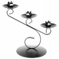 662B Ambiances Triple Tulip Candleholder