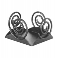 278 3.25" (82mm) square spiral candleholder