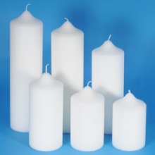 80mm diameter Church Pillar Candles