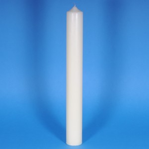 9694IY 70mm x 600mm Ivory Church Candle