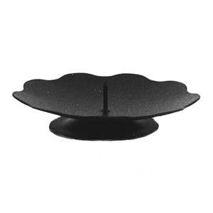 301 3.75" (95mm) dia. Scallop-edge Spiked Saucer 301 3.75" (95mm) dia. Scallop-edge Spiked Saucer
