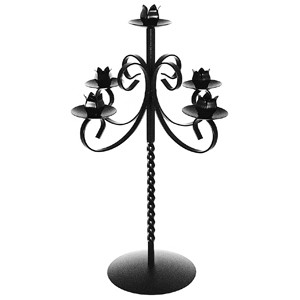 084 Five Light Twisted Candelabrum