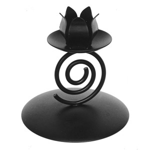 368 Single Spiral Tulip Candlestick