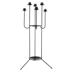 083B Six Candle Arrangement Stand