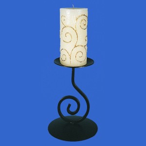 652B 8" Spiral candle stand