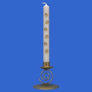 361 Single Spiral Candlestick