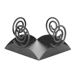 279 4.25" (108mm) square spiral candleholder