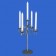 084 Five Light Twisted Candelabrum